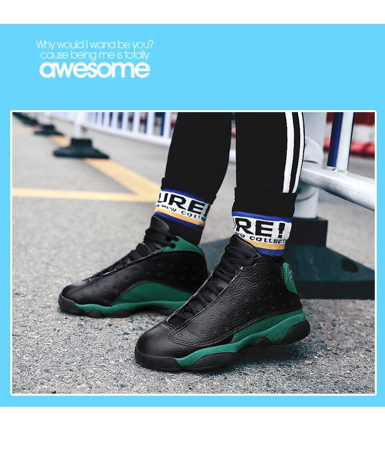 Boys Mens Basketball Shoes New Kids Sneakers Outdoor Big Non-slip Sports Shoes Footwear Basket Sport Durable Kids Running Shoes Outdoor Trainers 11