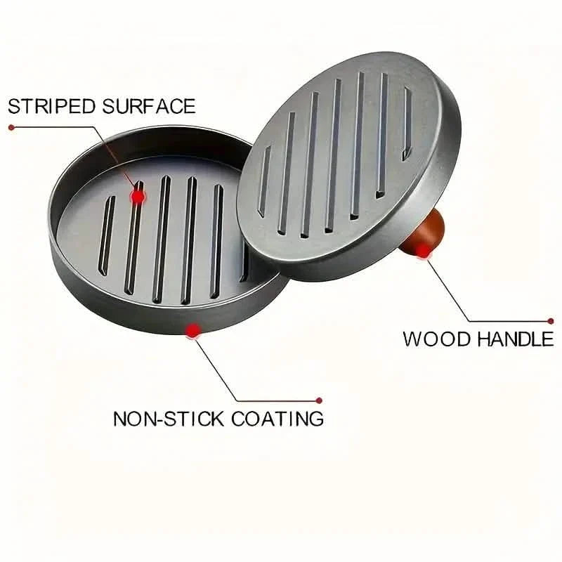 Burger Press Non-Stick Hamburger Press Patty Maker Mold 3