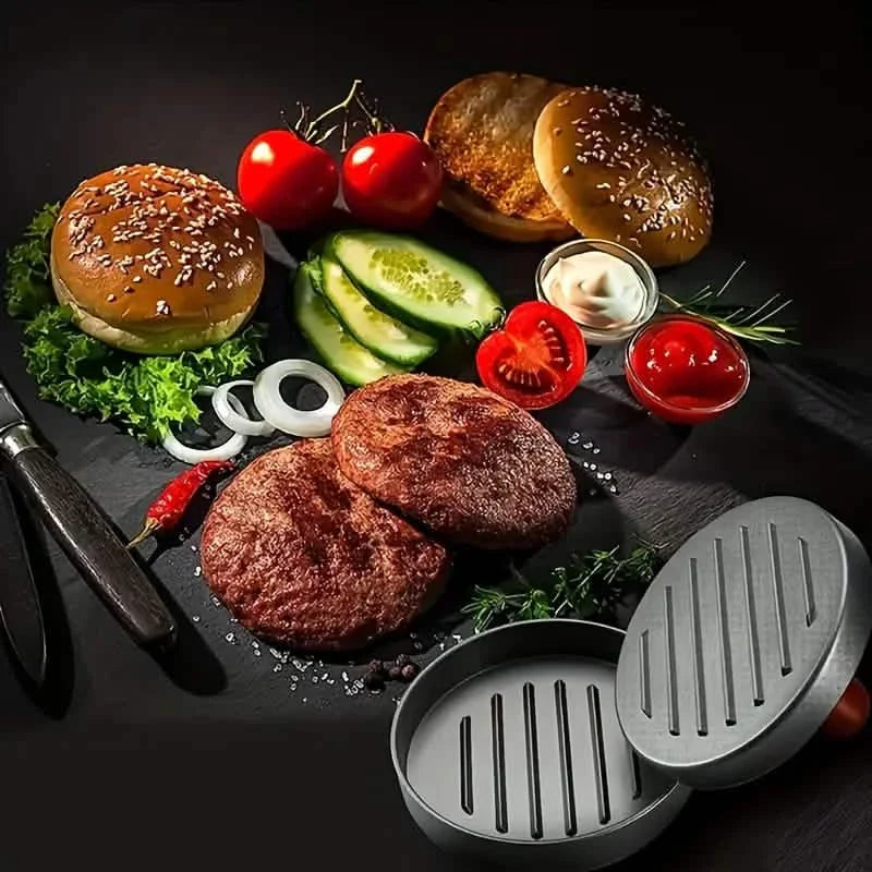 Burger Press Non-Stick Hamburger Press Patty Maker Mold 4