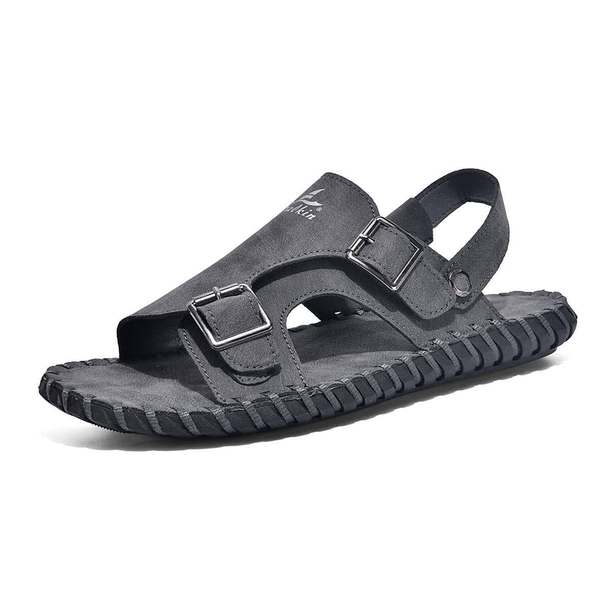 Genuine Leather Soft-soled Non-slip Beach Shoes 7