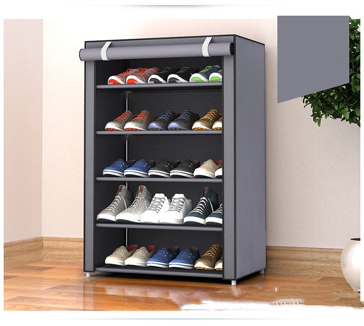 Dormitory Shoe Rack Dustproof Small Mini Space Saving 2