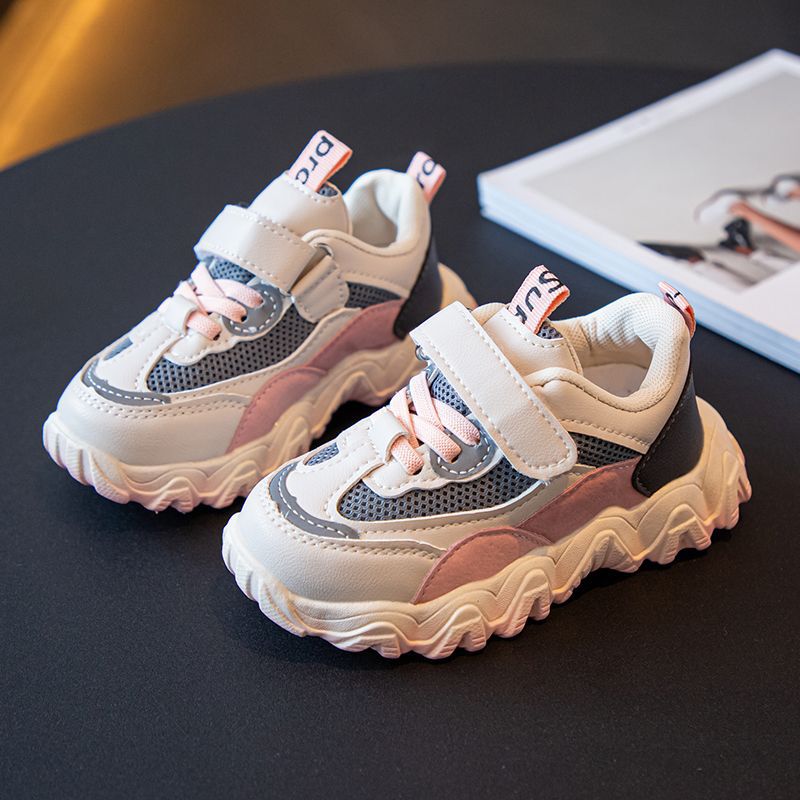 Spring Children's Shoes Girls' Dad Shoes Mesh 4