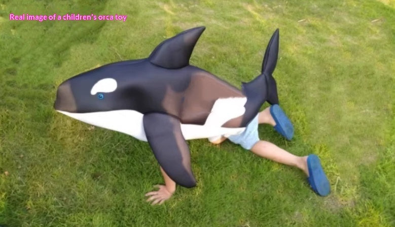 Killer Whale Marine Life COS Costume Childrens Parent-Child Outfit 4