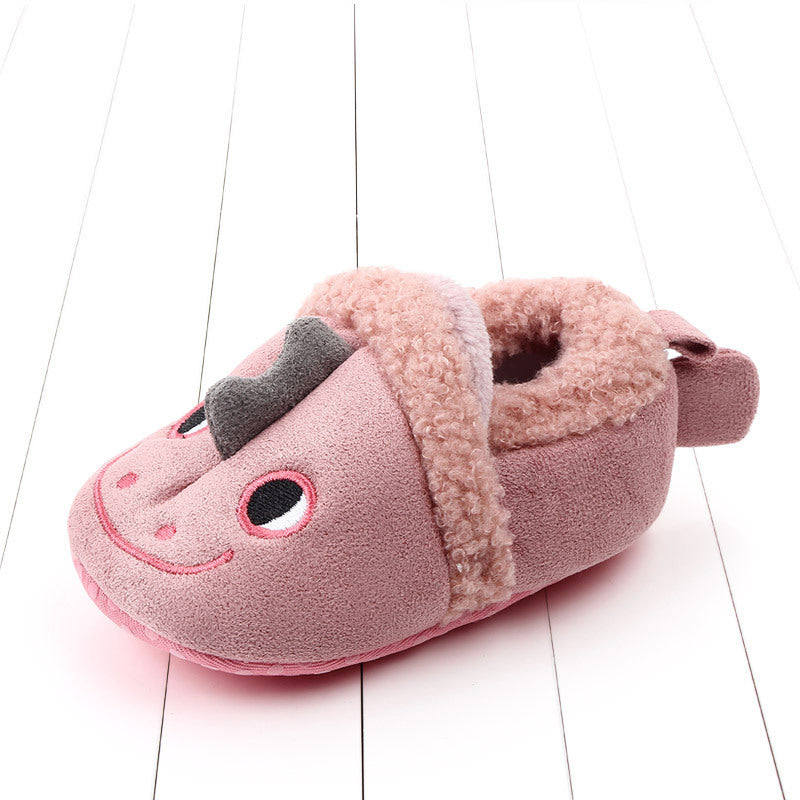 Baby Shoes Adorable Infant Slippers Toddler Baby Boy Girl Knit Crib Shoes 3