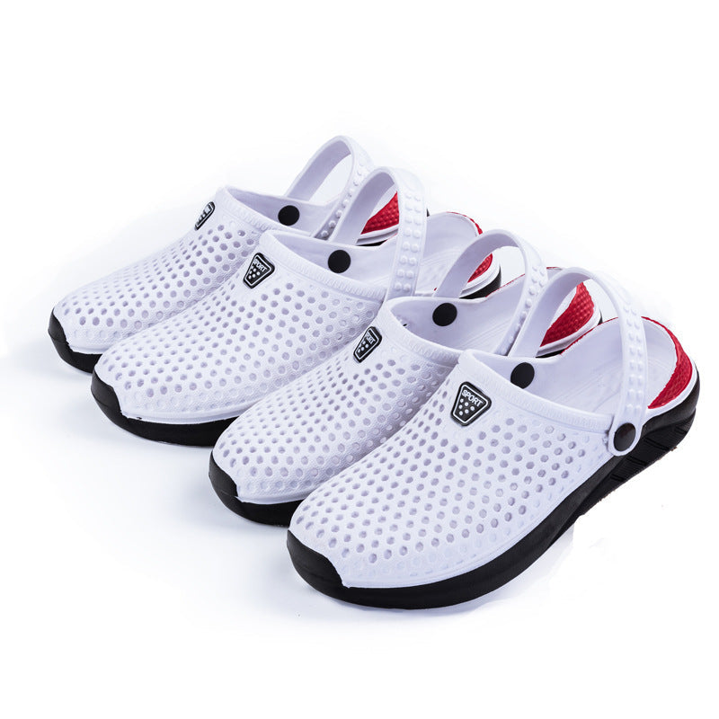 Daily Home Breathable Hole Shoes And Slippers 3