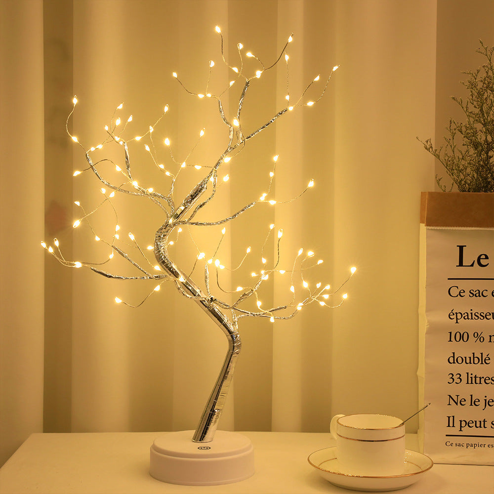 New Colored Light, Starry Sky LED, Copper Wire, Rice Tree Lamp 1