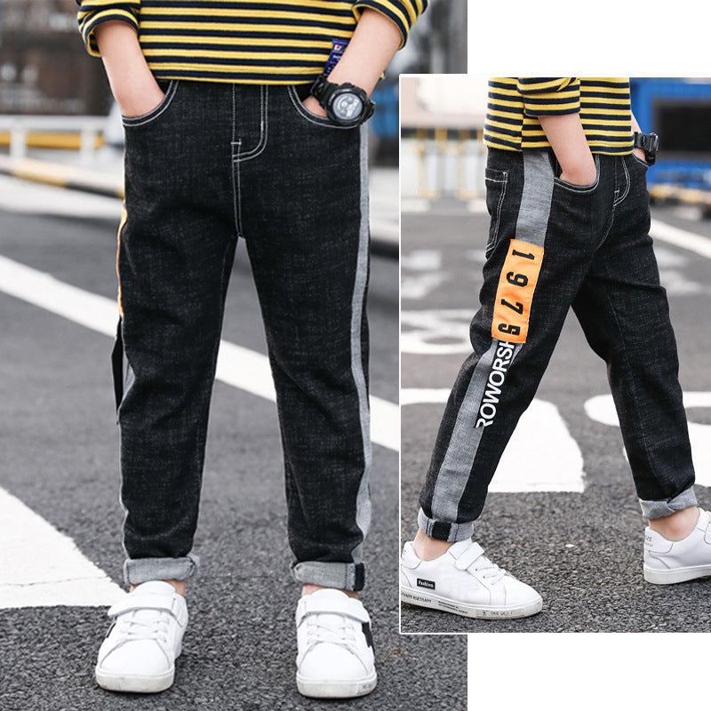 CUHK Kids' Fashion Straight Casual Pants 9