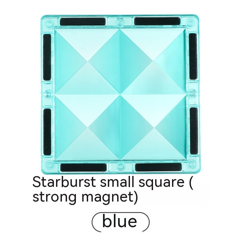 Color Window Asterism Magnetic Building Blocks Assembly 35