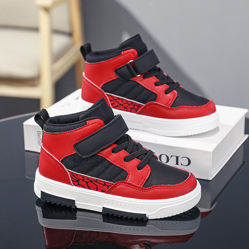 Children's Sneakers High-top Boys' Sports Casual Shoes 2