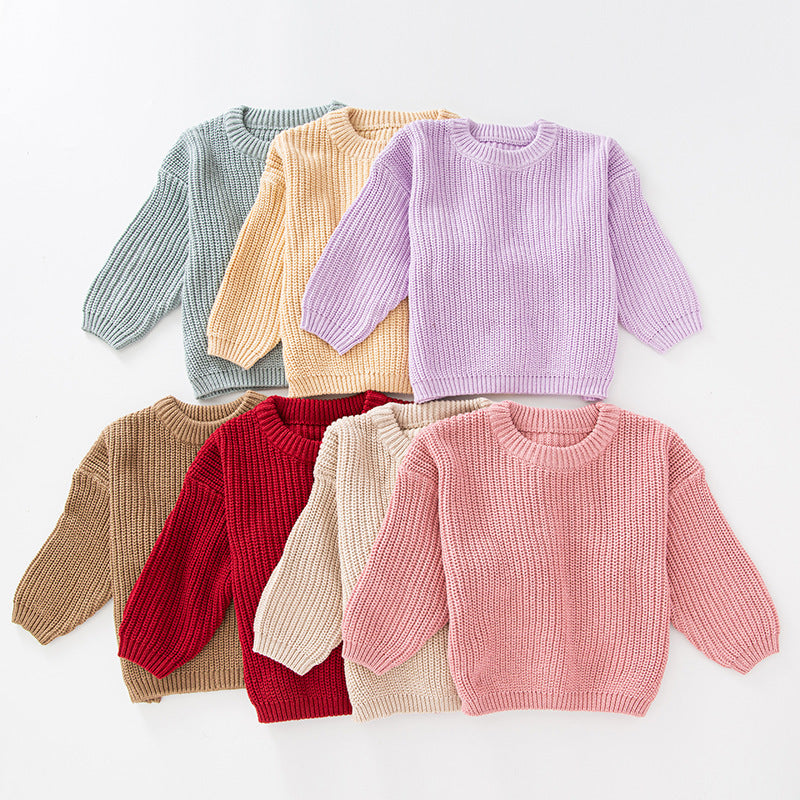 Hot Selling Children's Clothing Pullover Knitting Sweater 1