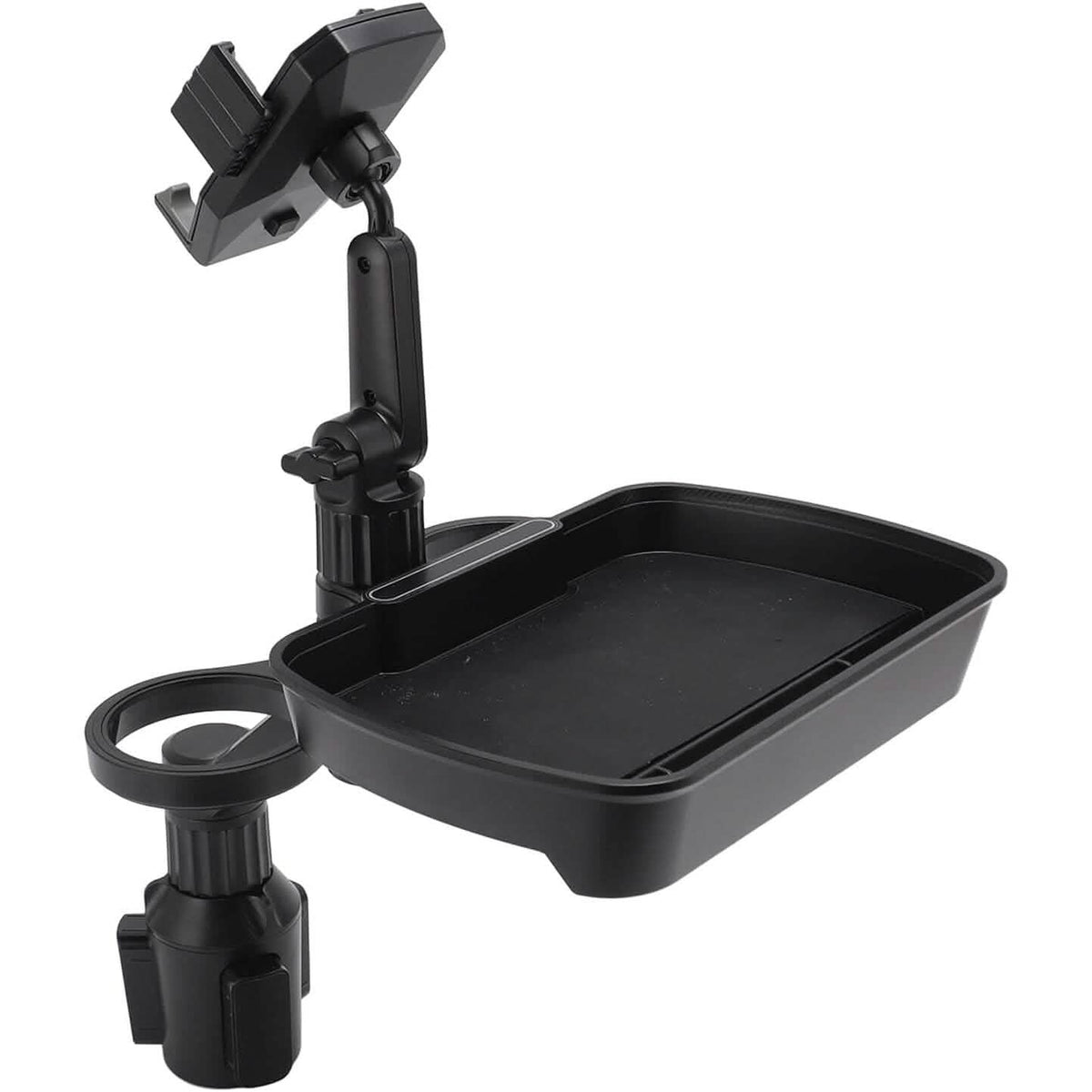 Car Cup Holder Detachable Extender Food Tray with Phone Holder 3