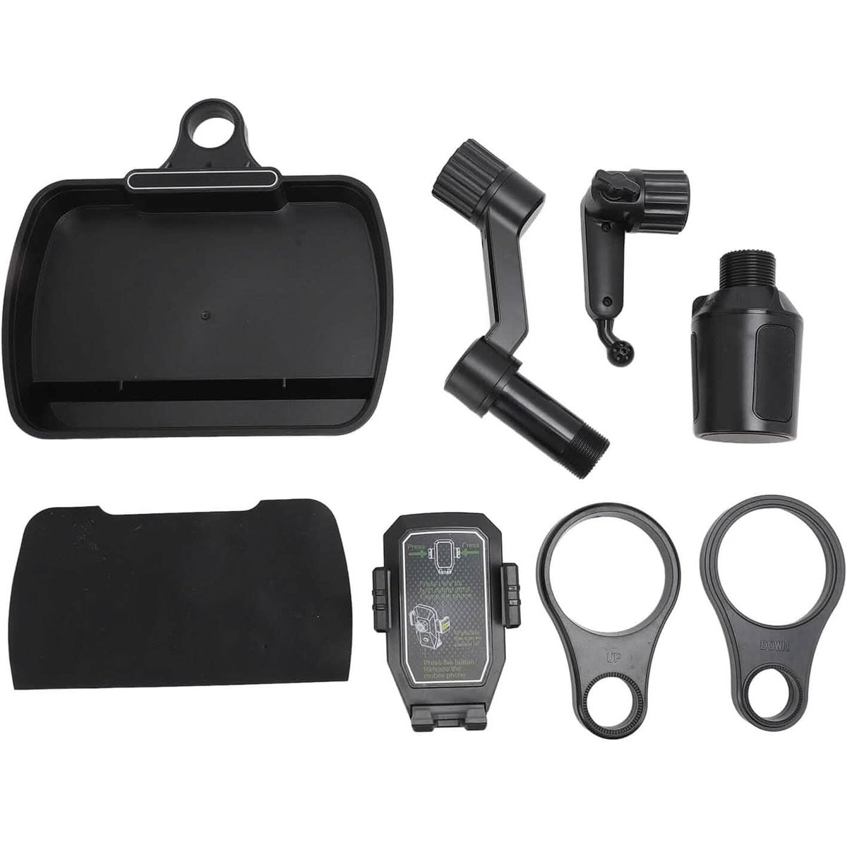 Car Cup Holder Detachable Extender Food Tray with Phone Holder 6
