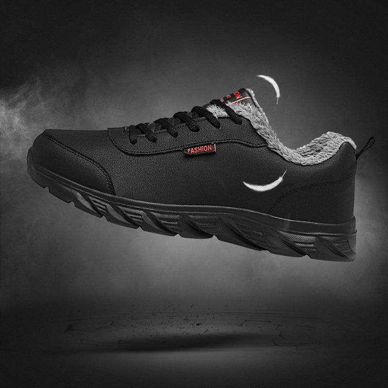 Men Sneakers Winter Warm Sports Shoes With Plush 7