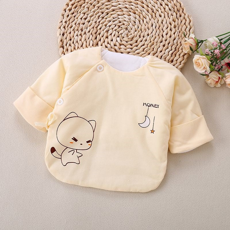 Newborn Thin Cotton Half-back Cotton 6