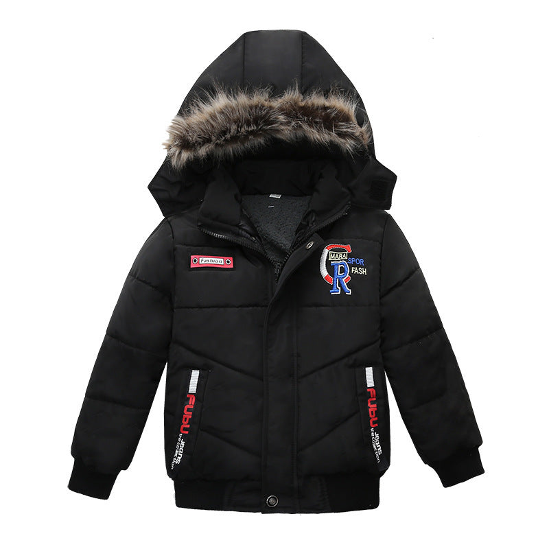 Small And Medium-Sized Boys Cotton-Padded Jackets 13