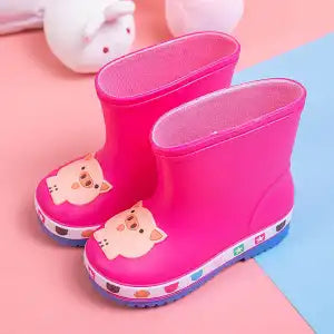 The Waterproof Shoes For Children In Dinosaur Are Thickened And Flexed 7
