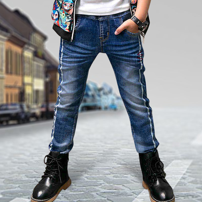CUHK Kids' Fashion Straight Casual Pants 11