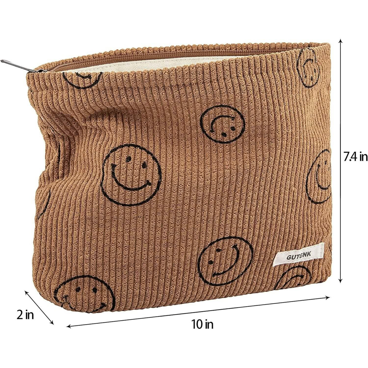 Chic Corduroy Travel Pouch for Women 6