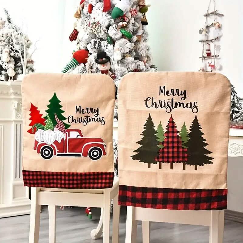 Christmas Dining Room Chair Covers 9