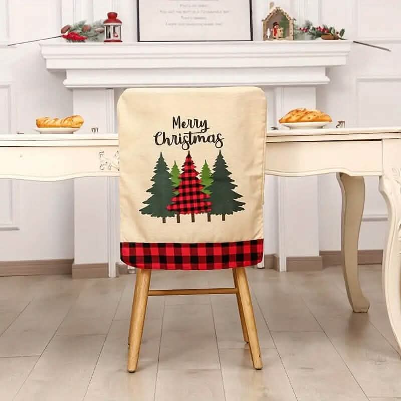 Christmas Dining Room Chair Covers 7