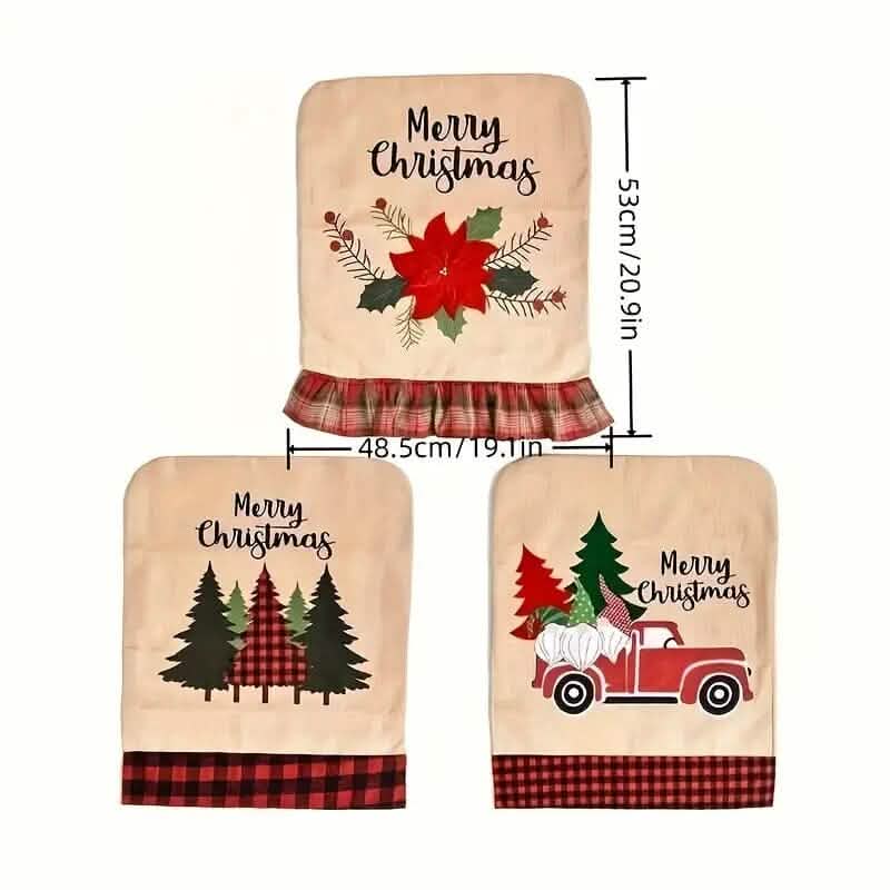 Christmas Dining Room Chair Covers 8