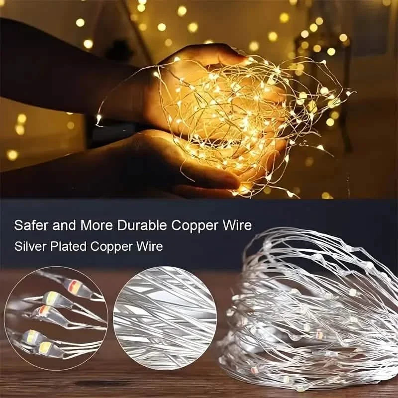 Creative String Lights For Bedroom, Party, Wedding,  Outdoor Camping Hiking and Decoration 8
