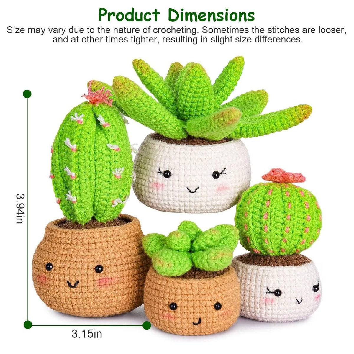 Crochet Kit for Beginners DIY Knitting Supplies 5