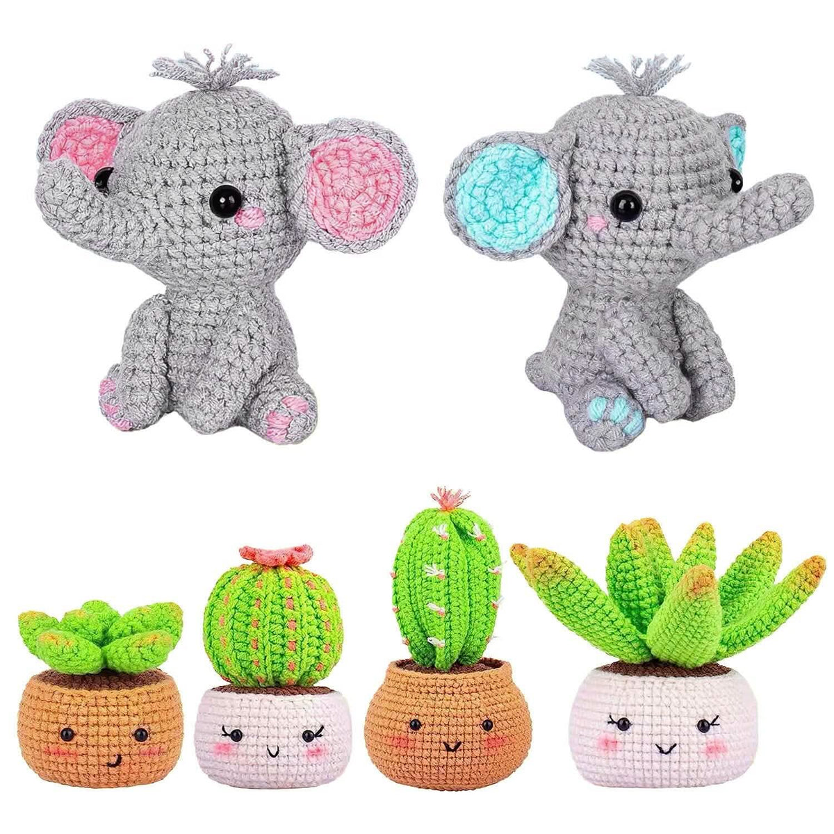 Crochet Kit for Beginners DIY Knitting Supplies 1