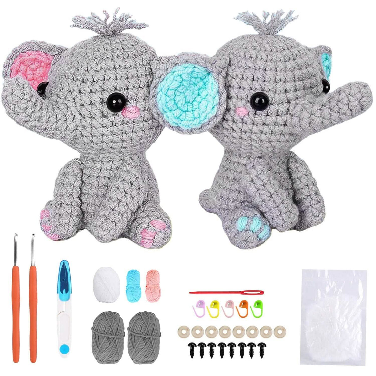Crochet Kit for Beginners DIY Knitting Supplies 3