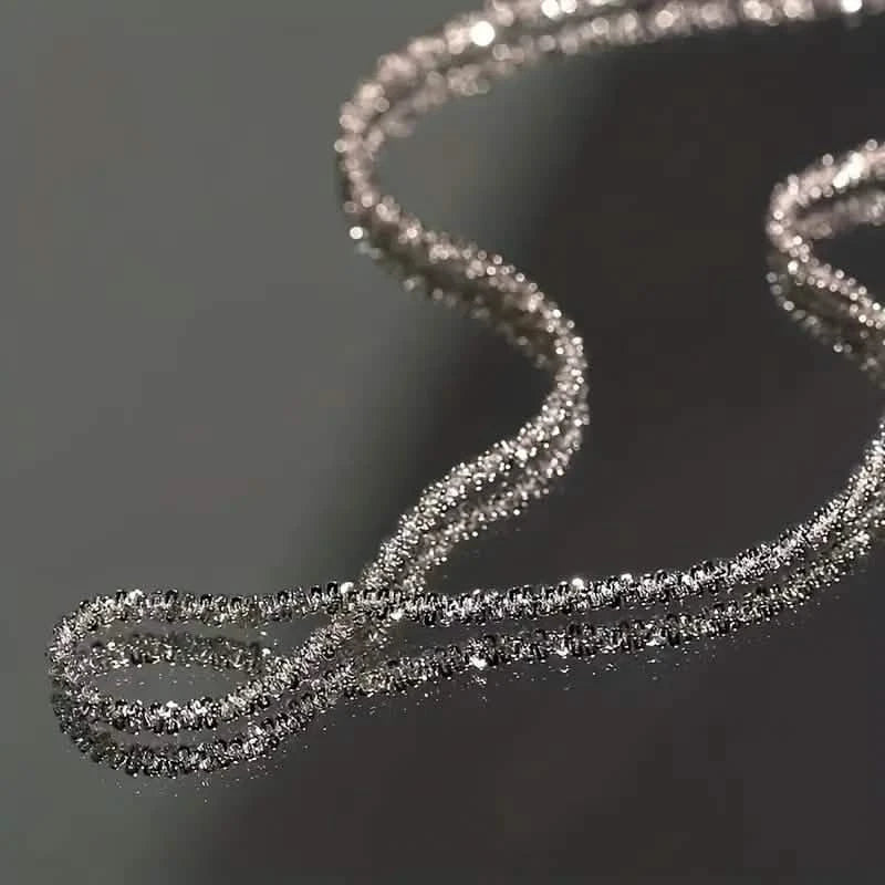 Cubic Zirconia Radiant Unisex Sky Star Necklace 2