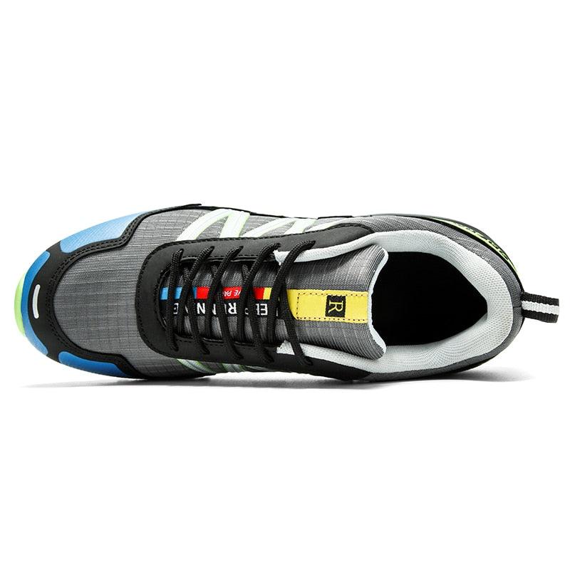 Cycling Mens Waterproof Outdoor Hiking Sneakers Men's Trail Running Shoes Fashion Hiking Sneakers For Men Tennis Cross Training Shoe Mens Casual Outdoor Walking Workout Footwear 16