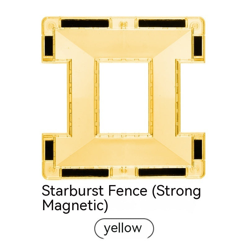 Color Window Asterism Magnetic Building Blocks Assembly 62