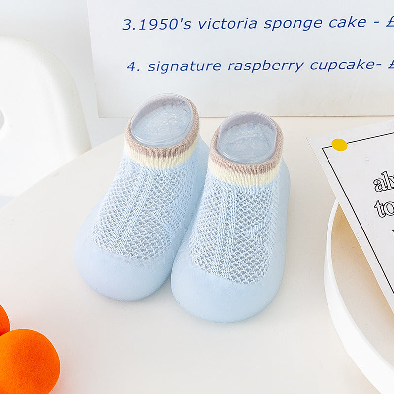 Children's Mesh Anti-mosquito Sock Shoes Baby Summer Baby Non-slip Room Socks 8