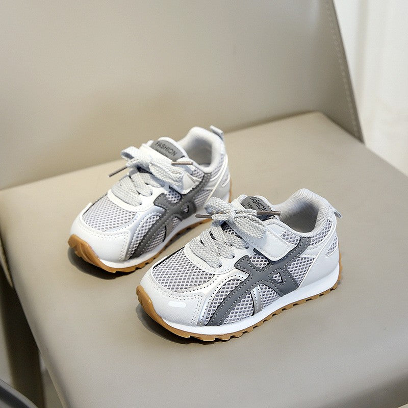 2026 Autumn New Arrival Boys Soft Sole Comfort Sneakers Korean Style Fashion Versatile Girls Casual 3