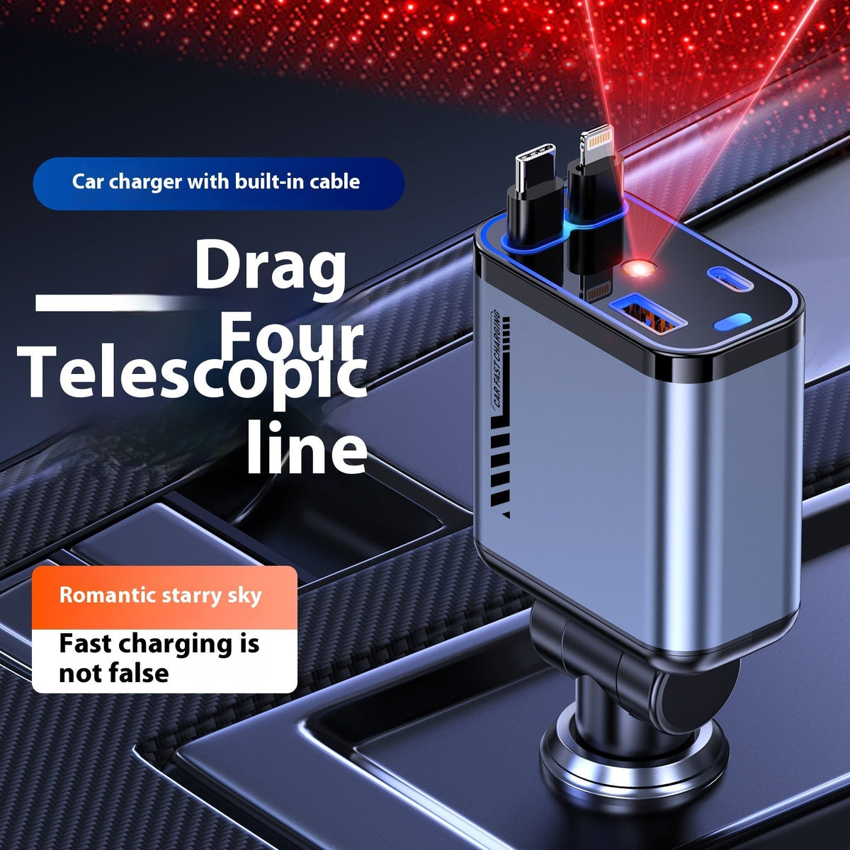 120W Super Fast Charge Star Charger 6