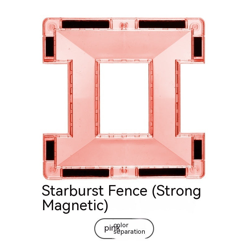 Color Window Asterism Magnetic Building Blocks Assembly 61