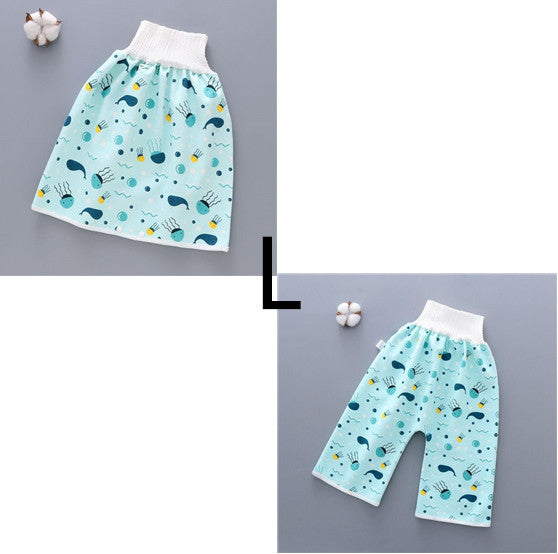 Cotton and bamboo fiber Baby diaper skirt 12