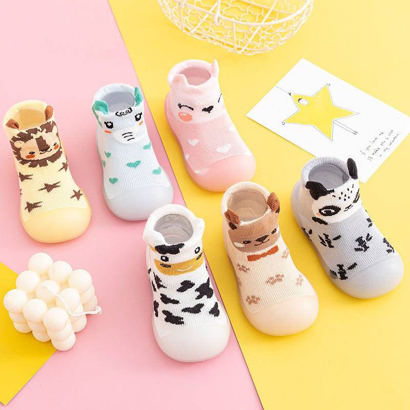 New Children's Socks Baby Toddler Soft-soled Floor Shoes 2