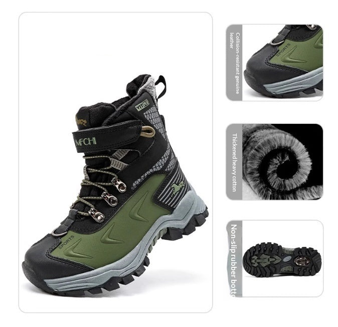 Winter Anti-slip Snow Boots For Older Children 5