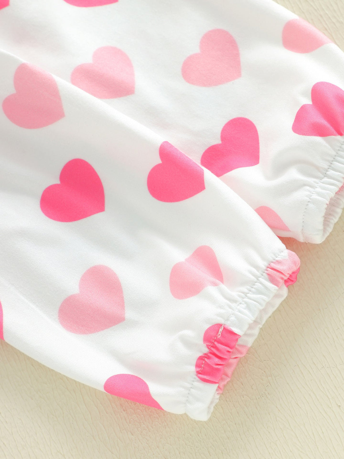 Long-sleeved Onesie With Long Pants Hat Hairband, Four-piece Set 5