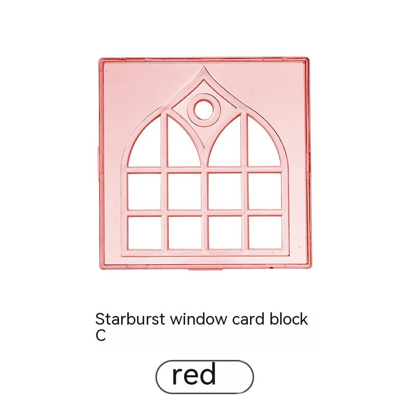 Color Window Asterism Magnetic Building Blocks Assembly 73