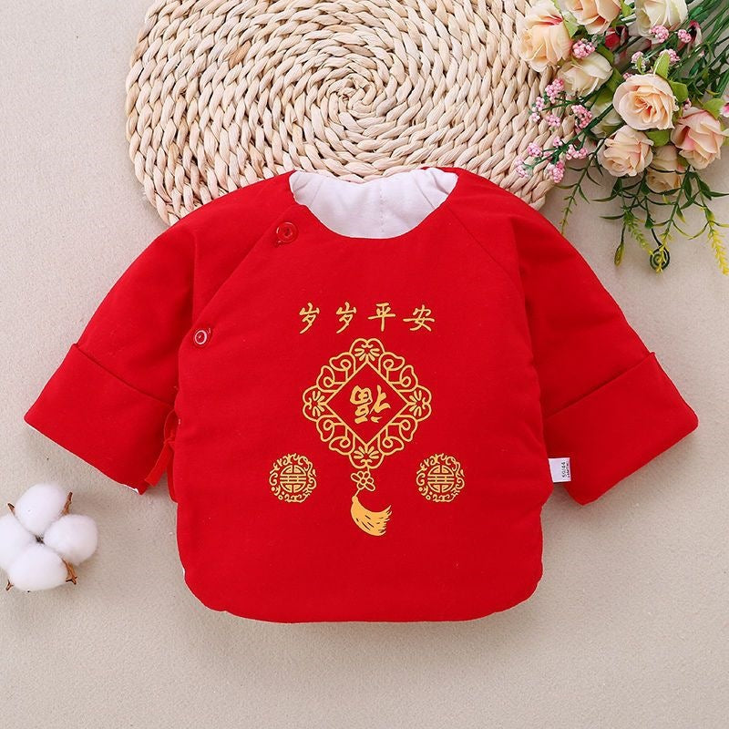 Newborn Thin Cotton Half-back Cotton 7