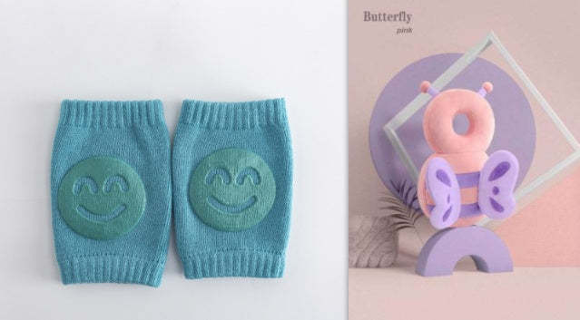 Summer Terry Baby Socks Toddler Crawling Knee Pads 38