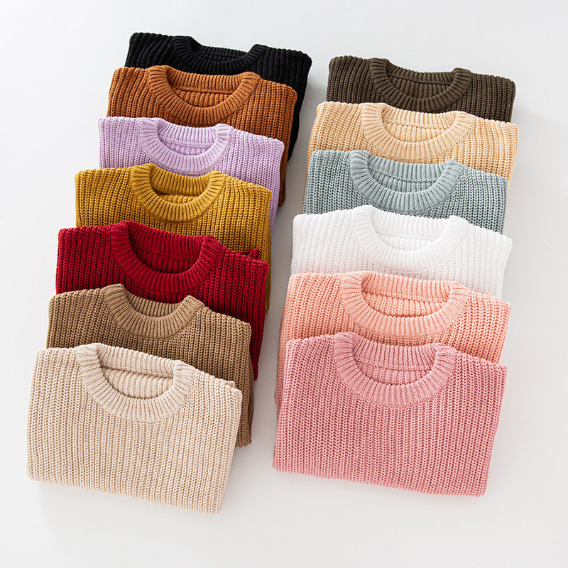 Hot Selling Children's Clothing Pullover Knitting Sweater 2