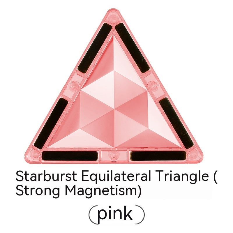 Color Window Asterism Magnetic Building Blocks Assembly 6