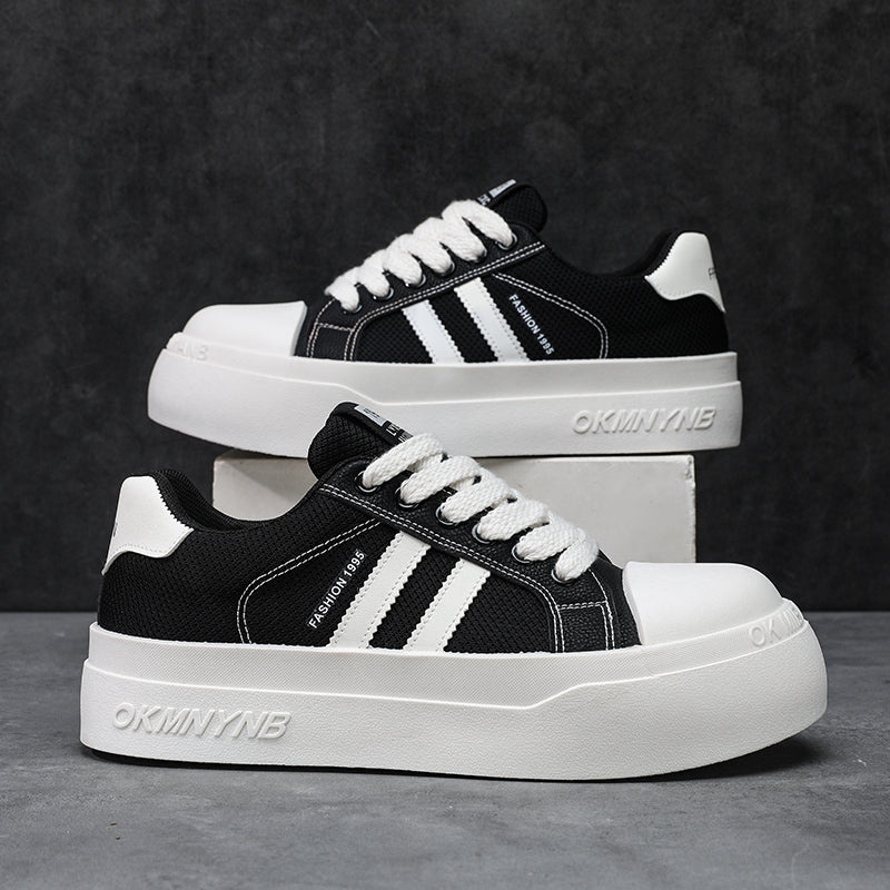 2026 New Height Increasing Men's Shoes, Summer Breathable Casual Platform Sneakers, Versatile Trendy Work Shoes 5