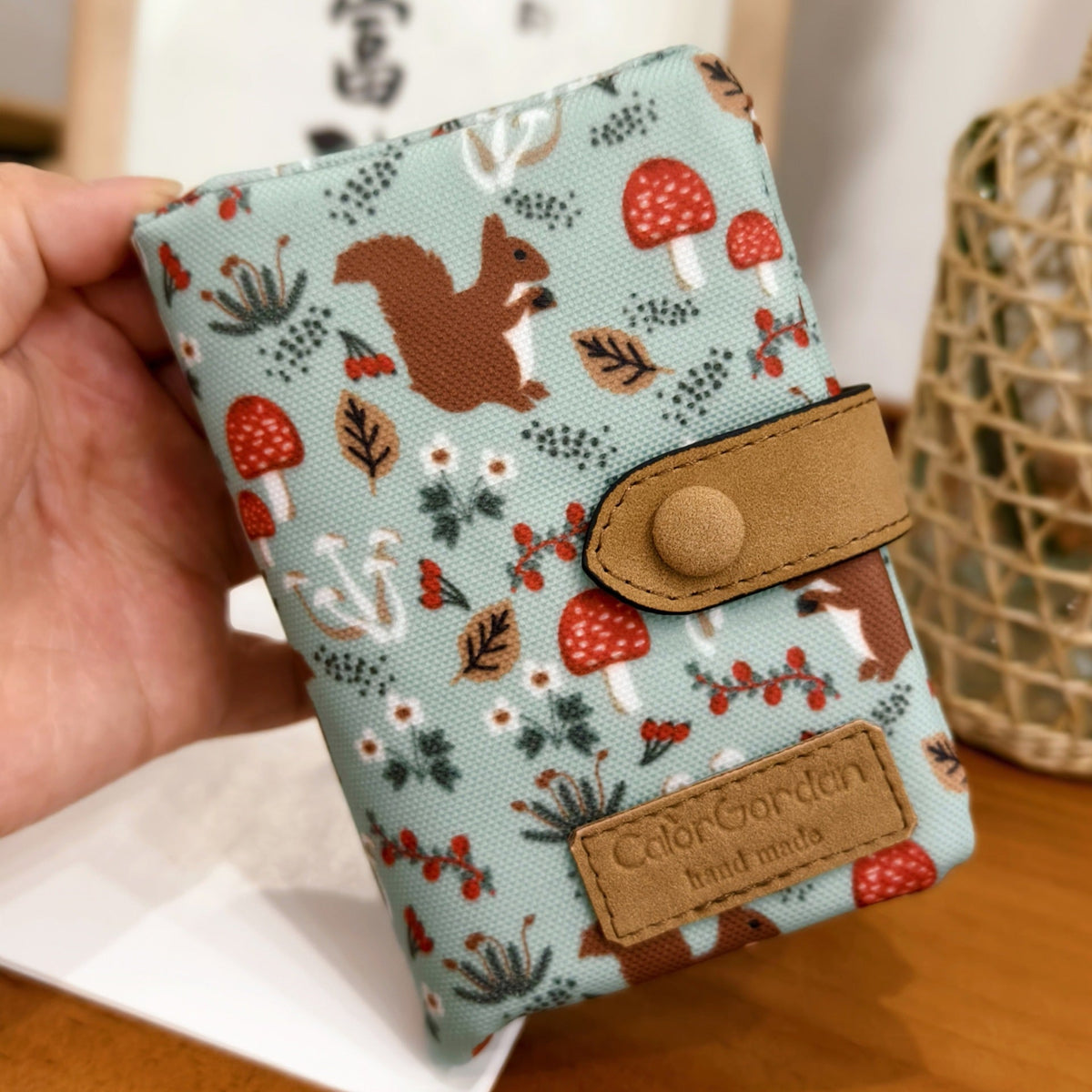 Multifunctional Tri-fold Fashion Multi-card-slot Printed Wallet 6