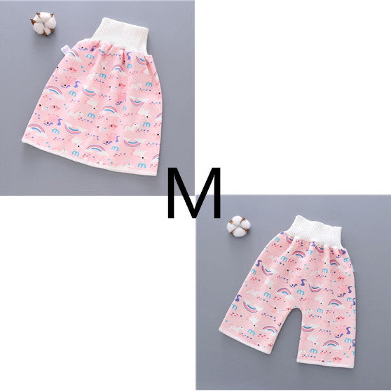 Cotton and bamboo fiber Baby diaper skirt 13