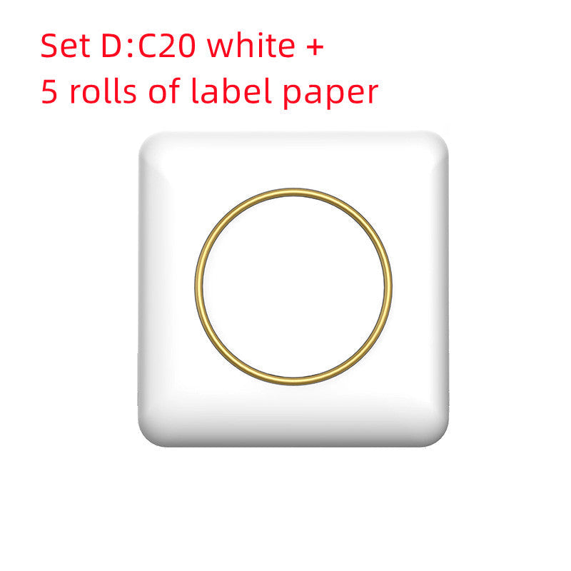 Mini Label Thermal Printer Small Bluetooth Wireless 13