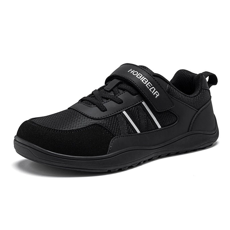 Kids Wide-toe Athletic Shoes Mesh Breathable With Velcro Straps 2